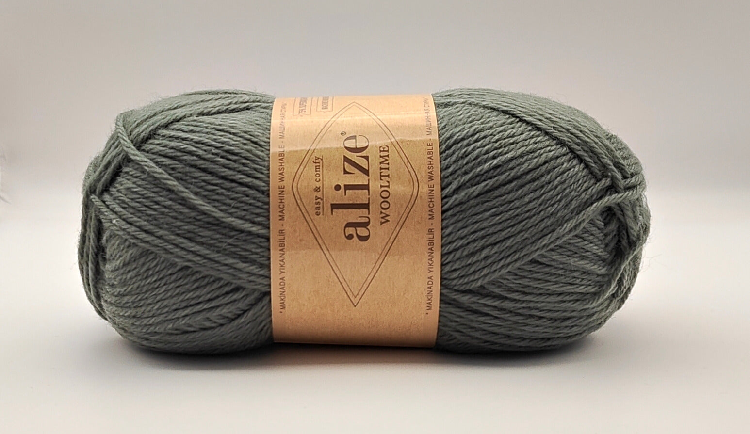 Alize Wooltime oliivi neulelanka.