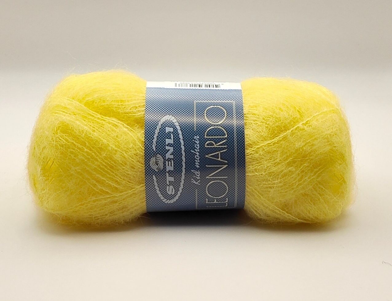 Leonardo kid mohair limoncello lankakerä.