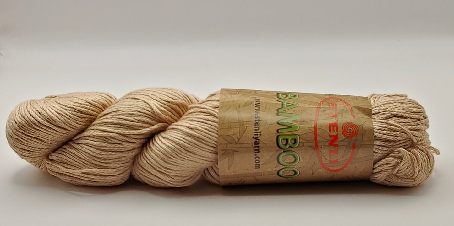 Stenli Bamboo beige 35 100% bambulanka.