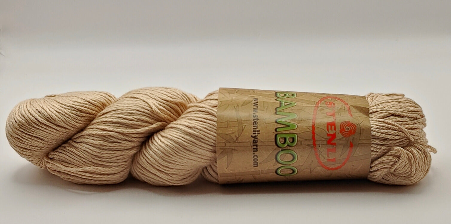 Stenli Bamboo beige 35 100% bambulanka.