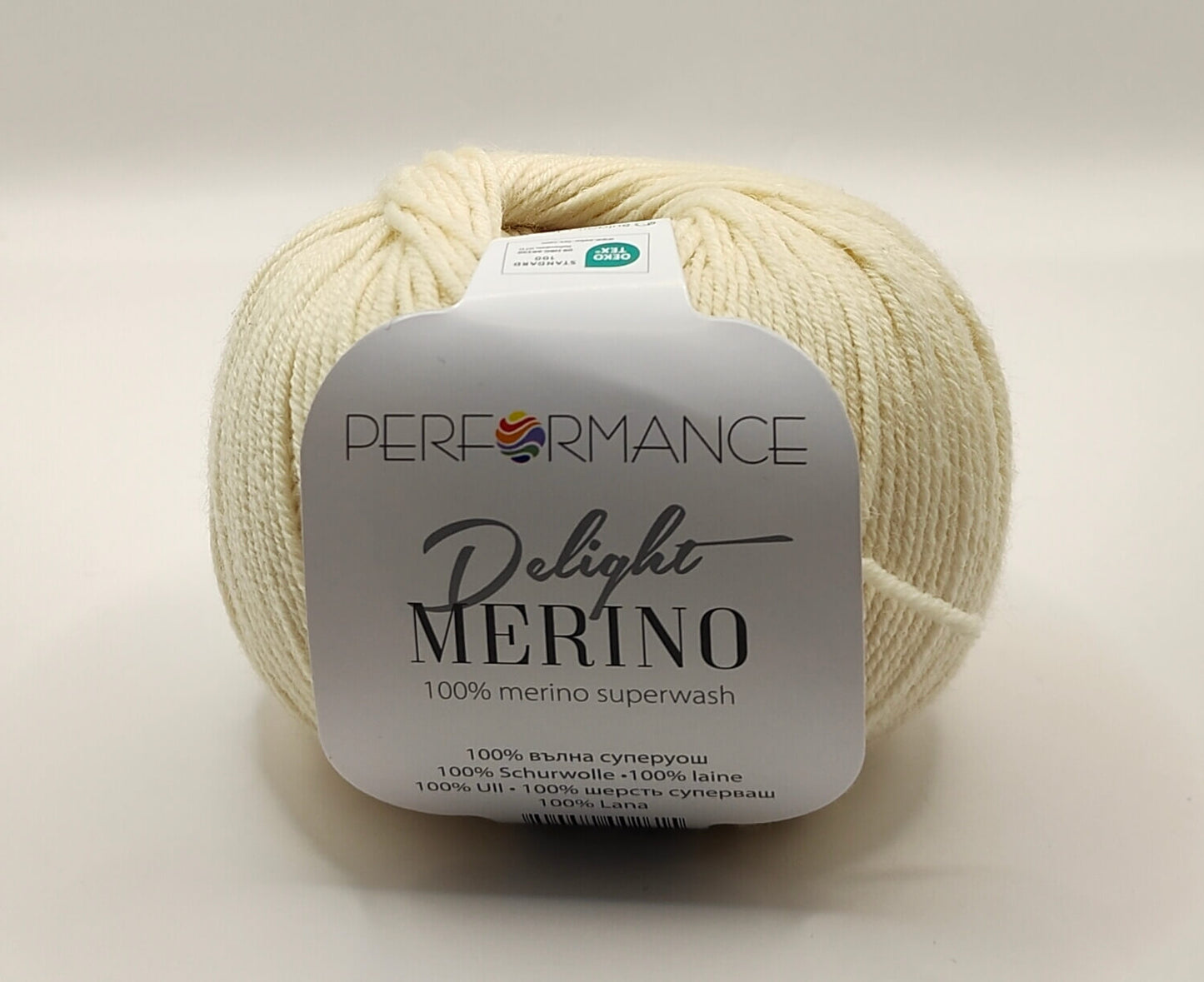 Merino Delight 100% luonnonvalkoinen merinovillalanka.